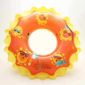 Bouée gonflable pour enfants Qicaibei, design tournesol, 60-70 cm, pour la natation et les sports nautiques - Product Image 1