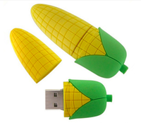 Clé USB personnalisée en forme de légumes et de fruits (carotte, tomate, arachide, maïs) – Cadeau promotionnel original