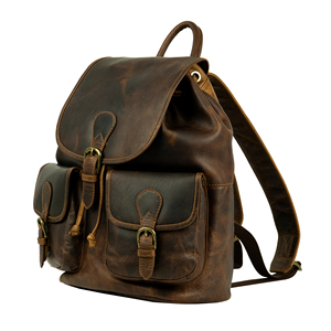 Direct Factory Supply Luxury Leather <b>Backpack</b> for Business Travel Office Use Durable Design With Multiple Storage Pockets - Product Image 2