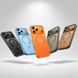 เคสโทรศัพท์แม่เหล็กแบบด้านพร้อมลายเพ้นท์น้ำมันยางสำหรับ iPhone 17 Pro Max ผิวสัมผัสแบบ AI ป้องกันการกระแทก ขายส่ง - Product Image 1