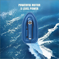 Jouets gonflables motorisés électriques adultes de bateau de flotteur de piscine de jet ski de l'eau avec la longue endurance