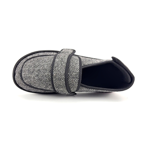 Chaussures pour hommes et femmes, design spécial pour <span class=keywords><strong>hallux</strong></span> <span class=keywords><strong>valgus</strong></span>, largeur accrue pour pieds enflés, idéal pour les personnes âgées souffrant d'œdème, pied diabétique - Product Image 6