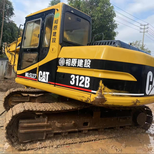 Precio bajo de alta calidad utilizado para 312B Mini Excavator 2018 modelo 12 TON uso de construcción motor y bomba - Product Image 1