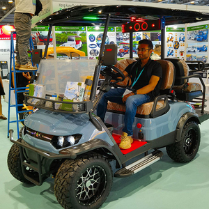 2025 mới điện 4 chỗ ngồi sang trọng Golf giỏ hàng tùy chỉnh săn bắn Golf giỏ hàng lỗi để bán - Product Image 5