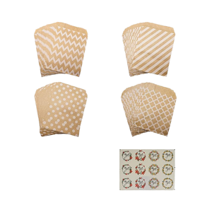 Sac en papier kraft écologique biodégradable en bambou avec logo personnalisé, option de thermoscellage pour l'emballage de sandwichs de boulangerie dans l'industrie alimentaire - Product Image 3