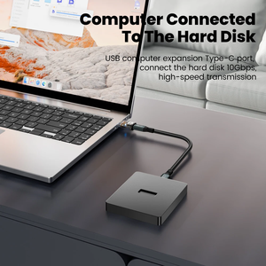 Adattatore USB-A Maschio a Type C Femmina 120W, Uscita DC, Trasparente, USB 3.2 Gen2 10Gbps, Trasferimento Dati <span class=keywords><strong>OTG</strong></span> per <span class=keywords><strong>iPhone</strong></span> 15/16, Laptop, Tablet - Product Image 5
