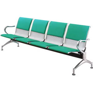 Silla de Espera de 2, <span class=keywords><strong>3</strong></span>, 4 y 5 Plazas, Banco para Sala de Espera, Asientos en Línea, Silla de Espera de Acero Inoxidable para Hospital, Clínica, Aeropuerto - Product Image 4