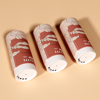 Tubes en carton personnalisés avec logo, faits à la main, recyclables, écologiques, de qualité alimentaire, avec couvercle shaker pour emballage d'épices et d'assaisonnements en gros