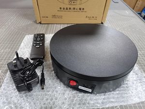Espositore elettrico da 22CM con telecomando <span class=keywords><strong>giradischi</strong></span> rotanti di 360 gradi per la ripresa della foto Base - Product Image 6