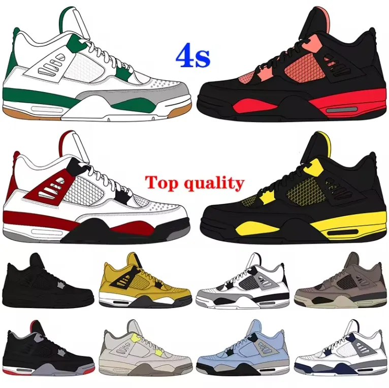 Dropshipping Fabriek Schoenen Top Kwaliteit Rep Pk G5 Sneakers Schoenen Mannen Vrouwen Basketbal Schoenen Retros 1S 4S 11S Og Jordaneliedlys