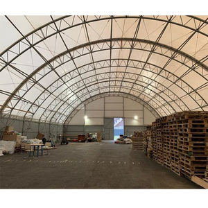 Abri de stockage de voiture extérieur en treillis simple, imperméable en PVC, avec structure en acier, pour garage et parking - Vente en gros - Product Image 5