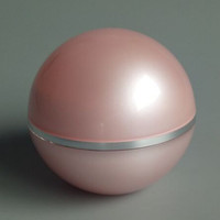 15g 30g 50g forme ovale noir blanc rose or emballage de soins de la peau pot de crème cosmétique acrylique à double paroi