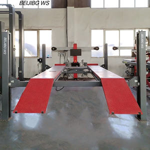 Pont élévateur hydraulique 4 colonnes BEIJING WS 4000kg/5000kg, robuste, pour alignement de roues et entretien de véhicules, certifié CE - Product Image 6