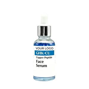 Suero Facial de Marca Privada con Péptido de Cobre GHK-CU 30mL, Antienvejecimiento, Antiarrugas, Reparador de la Piel, Iluminador e Hidratante para Piel Sensible - Product Image 4