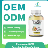 Gummies au collagène avec biotine et zinc, saveur tropicale, pour les cheveux, la peau et les ongles, 60 gummies