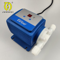Pompe à membrane haute efficacité JUESHUI pour systèmes de dosage de chlore en usines d'eau, alimentation moteur, dosage des eaux usées