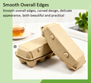 Plateau à œufs <span class=keywords><strong>de</strong></span> haute qualité, multi-tailles, 18 alvéoles, fabriqué à partir <span class=keywords><strong>de</strong></span> pulpe, écologique, réduction sur les grandes quantités, biodégradable - Product Image 3