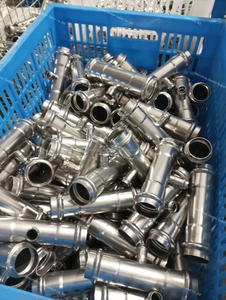 Stainless Steel V Profile 90 Degree Elbow Pipe Press Fitting Pipe Fittings M Type