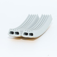 Tira de Sellado de Goma EPDM Shuangning SN606 para Puertas de Madera, Impermeable, a Prueba de UST y Plagas, Extrusionada y Cortada