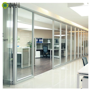 높은 벽 차가운 칸막이실 장식적인 Partitian 건강한 증거 유리제 사무실 칸막이실 - Product Image 6