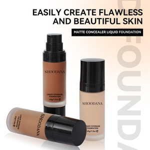 Nhãn Hiệu Riêng Làm Trắng Matte Nền Tảng Chất Lỏng Cho Tất Cả Các Tông Màu Da Lâu Dài Không Thấm Nước Trang Điểm Cho Da Tối - Product Image 2