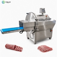 Machine à trancher le fromage, la viande crue, le poulet, le bœuf congelé et les côtes fines, pour usage commercial et en gros