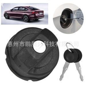 Tapa de Combustible con Cerradura Volkswagen 191201551A Negra ABS con Llave para Beetle Golf Jetta Passat Carado - Product Image 5