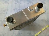 Radiateur en aluminium + ventilateur compatible avec Lotus Europa 1.5L/1.6L 1966-1976 M/T Refroidissement du moteur