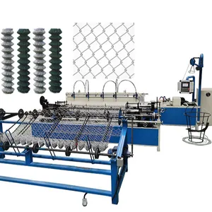 High Quality Single Wire Fully Automatic Chain Link Fence Making Machine with Best Price