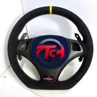 Volant en fibre de carbone CS avec LED pour BMW G20 G30 G80 G82 G87 M2 M3 M4, amélioration de performance OEM