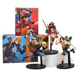 <span class=keywords><strong>Figura</strong></span> de Acción de Anime en Oferta, Los Tres Hermanos Corriendo, <span class=keywords><strong>Luffy</strong></span>, <span class=keywords><strong>Ace</strong></span>, <span class=keywords><strong>Sabo</strong></span>, Modelo de PVC, Juguete Unisex para Regalos de Cumpleaños - Product Image 2
