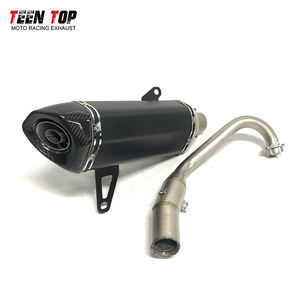 Tubo de sistema de escape completo de motocicleta modificado al por mayor para escape de <span class=keywords><strong>moto</strong></span> Yamaha <span class=keywords><strong>X</strong></span> <span class=keywords><strong>Max</strong></span> <span class=keywords><strong>300</strong></span> 2017 + - Product Image 2