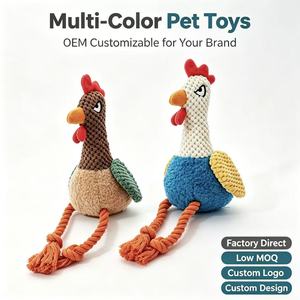 Juguete Masticable <span class=keywords><strong>de</strong></span> Peluche Personalizado al por Mayor para Perros - Juguetes Duraderos y Ecológicos <span class=keywords><strong>de</strong></span> Algodón con Forma <span class=keywords><strong>de</strong></span> Flamenco y Cuerda <span class=keywords><strong>de</strong></span> Pavo - Product Image 1