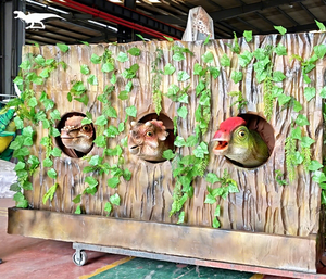 Modèle de <span class=keywords><strong>dinosaure</strong></span> animé grandeur nature populaire <span class=keywords><strong>dinosaure</strong></span> interactif alimenté électrique pour enfants/adultes équipement de jeu de parc d'attractions - Product Image 1