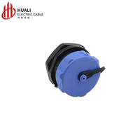 Connecteur circulaire femelle Weipu personnalisé 2-15 broches, série SP2110/SP2112 - 2, 3, 4, 9, 10, 12, 15 broches, étanche, pour raccordement électrique et alimentation