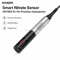 Sensor Inteligente de Nitratos HANZHI HZY563-B para Sistemas Hidropónicos y NFT, Sonda de Nitrato Inteligente para Invernaderos en Almería