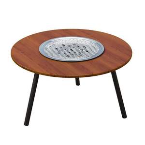 <span class=keywords><strong>Parrilla</strong></span> Eléctrica de Carbón de Doble Uso, Portátil, Desmontable, para Exteriores, sin Humo, con Juego de Té, para Patio - Product Image 5