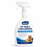 Nettoyant enzymatique puissant pour taches d'urine, de nourriture et de vomissements sur tapis pour chiens et chats, éliminateur d'odeurs et de taches pour animaux de compagnie, spray