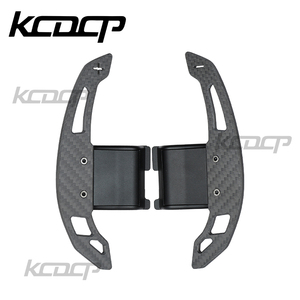 Accessoires intérieurs de voiture, volant en fibre de carbone, palettes de changement de vitesse magnétiques pour <span class=keywords><strong>Ford</strong></span> Bronco 2022-2024 - Product Image 4