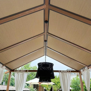 Techo solar moderno, parasol de cristal para habitación, techo eléctrico Manual, cortina de panal, protector solar, refrigeración, aislamiento térmico, sombreado - Product Image 2