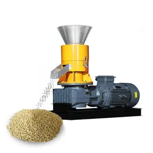 Fuel hay rice shell saw dust wood pellet mill machine linea di produzione di pellet di legno biomassa pellet che fa macchina