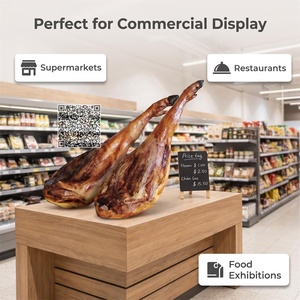 Réplica de Jamón Ibérico Serrano a Tamaño Real para Exhibición en Museos de Jamón, Escaparates de Charcutería, Stands de Exposición y Entrenamiento Culinario - Product Image 6
