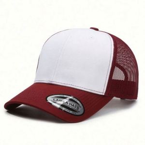 Wholesale Custom High Quality Plain Cartoon 6 Panels Trucker <b>Hat</b> Unisex Snap Back Rubber Eco-Friendly Silk Screen Business - Product Image 6