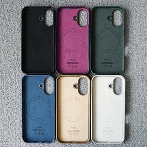 Funda de Cuero Genuino para Teléfono con Logotipo Oficial, Animación Magnética para iPhone 16, Funda de Cuero para <span class=keywords><strong>Apple</strong></span> - Product Image 4