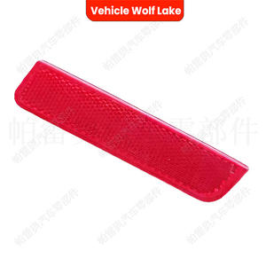 Feux de pare-chocs arrière Vehicle Wolf Lake pour Renault Duster 2010-2013, pièces de rechange en ABS rouge - Product Image 3