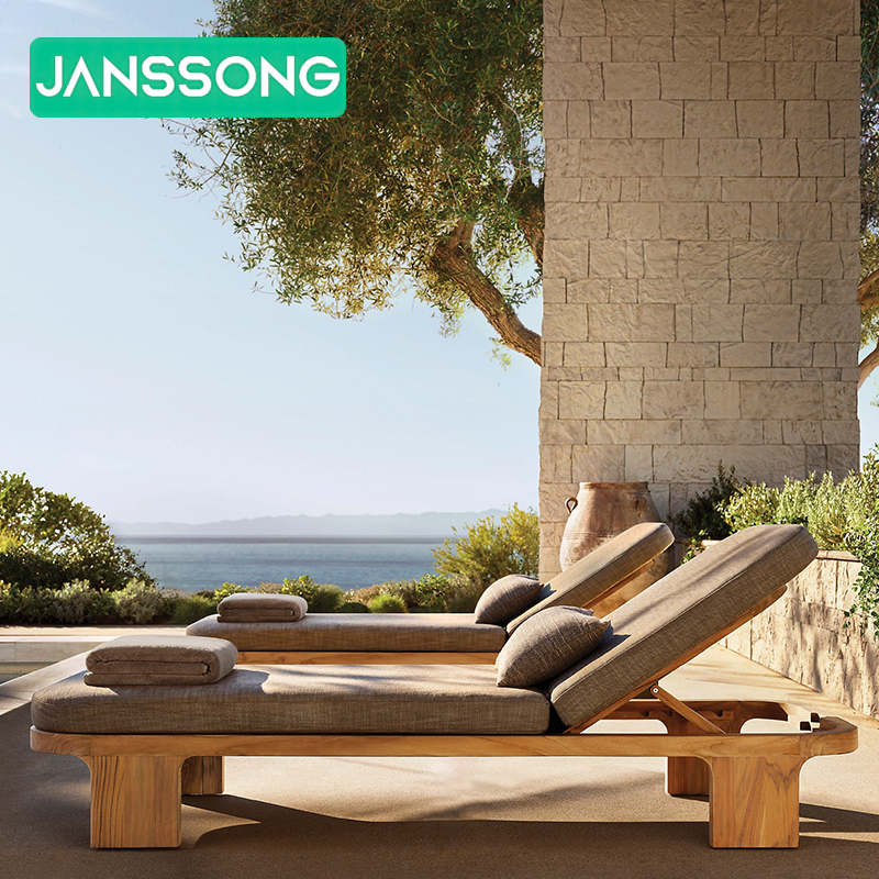 Best Selling Wooden Beach Chair Foldable Eco-Friendly Design