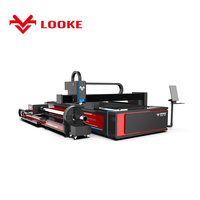 Machine de découpe laser à fibre pour tuyaux 1kw 1.5kw 3kw 6kw 3015 avec mandrins rotatifs pneumatiques - Prix