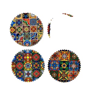 Personalized Heat Resistant Absorbent Flower Bohemian Mandala Kitchen Mat Ceramic <b>Coaster</b> <b>for</b> <b>Drinks</b> Mats - Product Image 6