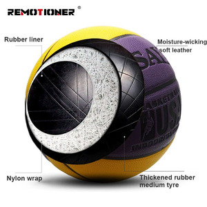 Personnalisé votre logo/taille/matériau/motif en cuir PU microfibre <span class=keywords><strong>basket</strong></span>-ball taille 7 - Product Image 5