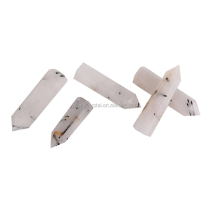 Piedra curativa de punto de cuarzo turmalina negra, cristal Natural, prismas hexagonales, varita de Obelisco, piedra de tratamiento - Product Image 1